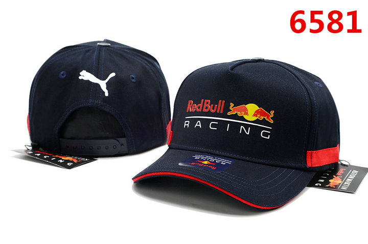 Casquette rayures Red Bull Racing Séchage Rapide Unisexe